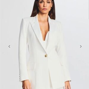 Retrofete White Blazer NWT